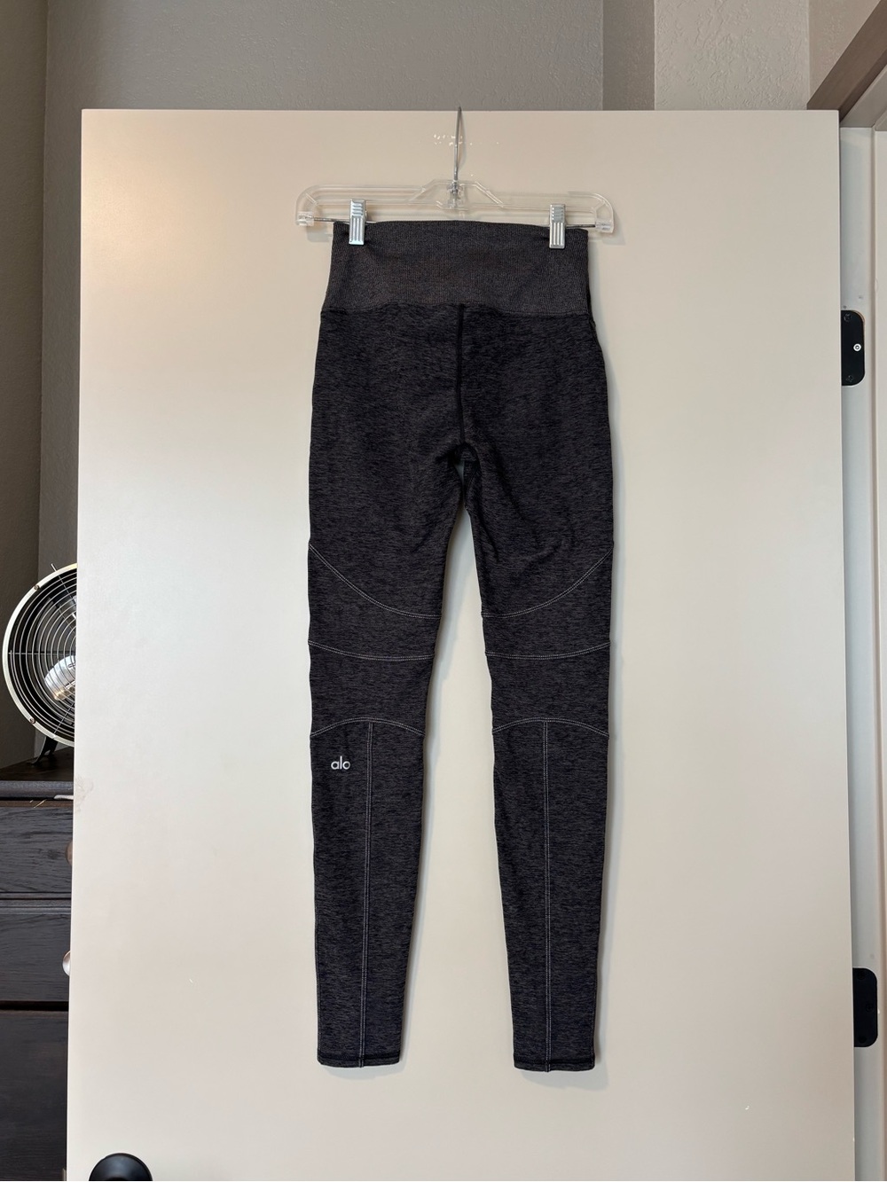ALO Yoga' High-Waist Charcoal Leggings Yoga Pilates Activewear Athleisure